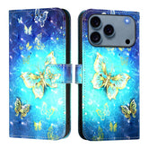 3D Painting Horizontal Flip Leather Phone Case